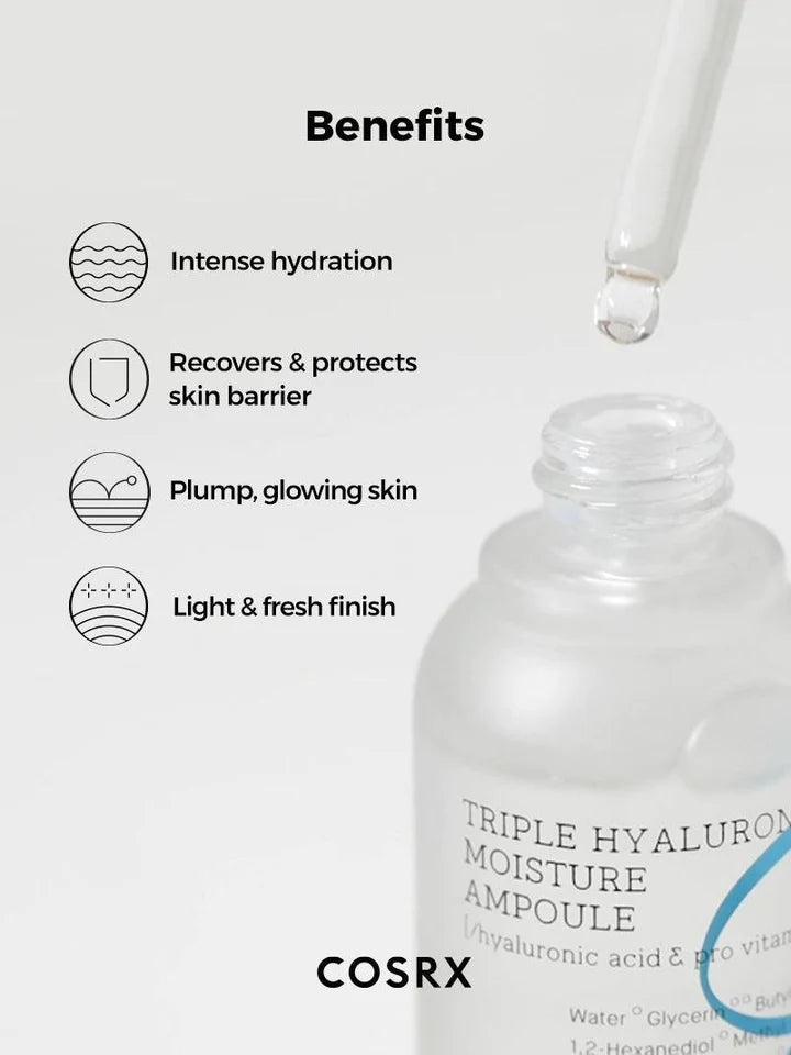 COSRX Hydrium Triple Hyaluronic Moisture Ampoule 40ml